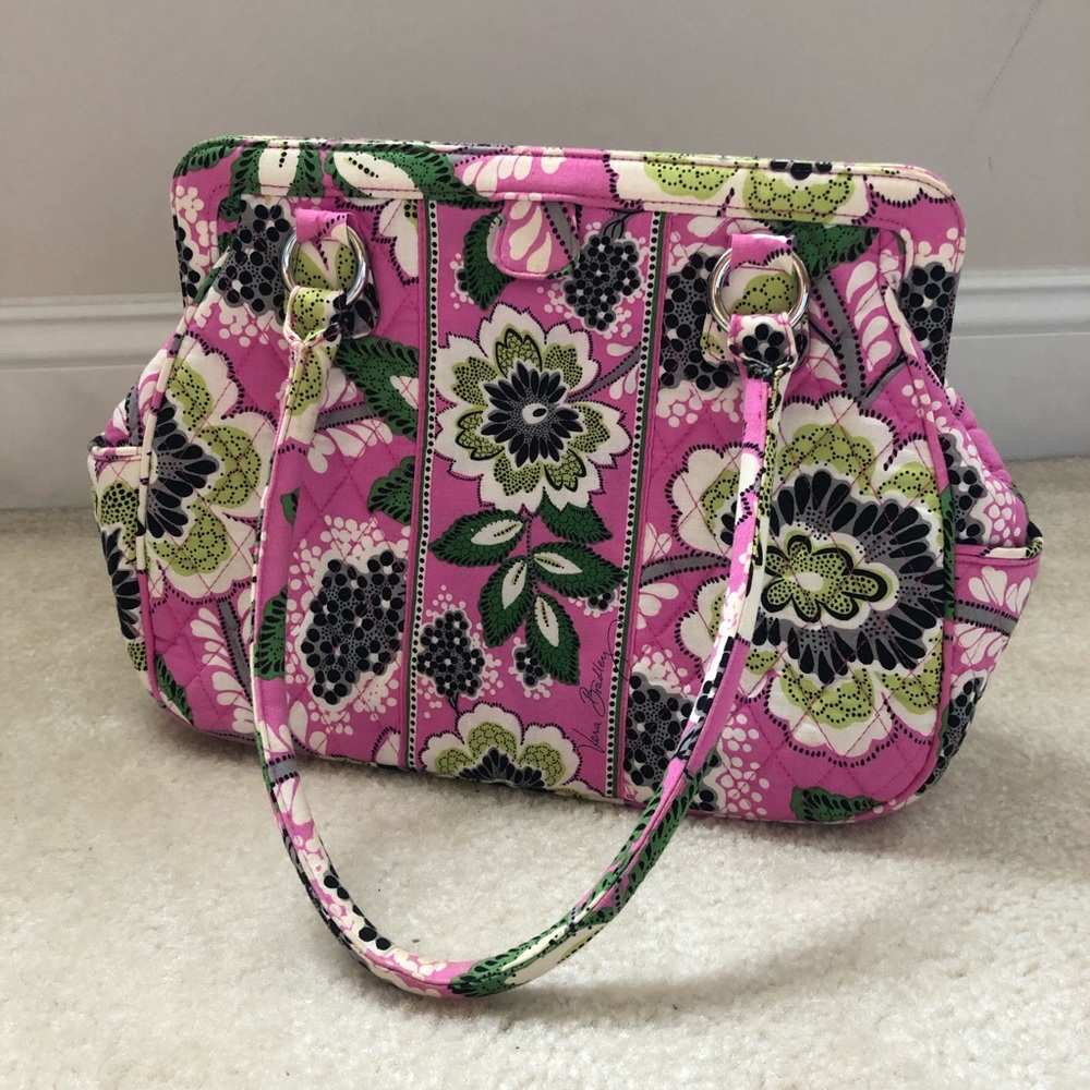 Priscilla Pink Vera Bradley Frame Bag